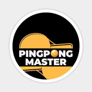 Ping Pong Master Table Tennis Pingpong Magnet